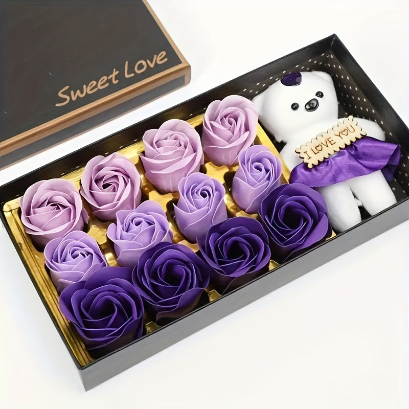 12 pcs Valentine's Day Rose Bouquet-1