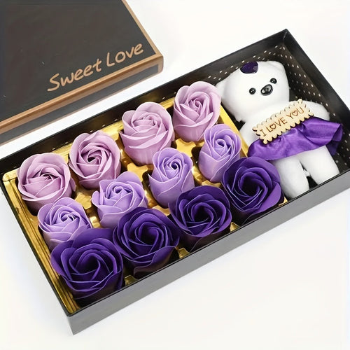 12 pcs Valentine's Day Rose Bouquet-1