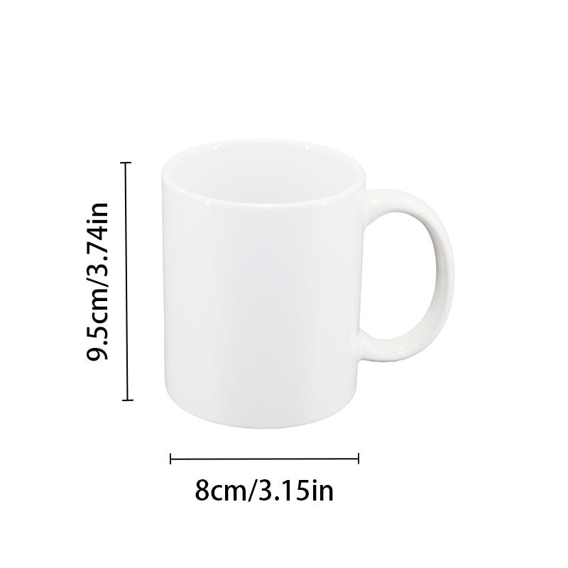 2-Pack Personalized Ceramic Coffee Mugs Couples Gift