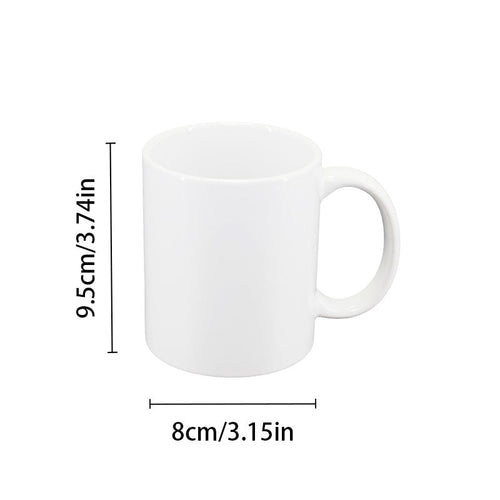 2-Pack Personalized Ceramic Coffee Mugs Couples Gift